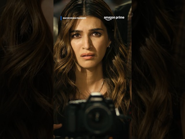 Akshay Kumar's HILARIOUS SHOT which left Kriti Sanon Stunned 👀 | Bachchhan Paandey #primevideoindia
