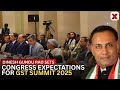 Dinesh Gundu Rao Highlights Congress Expectations Ahead of GST Summit 2025 | NewsX Exclusive