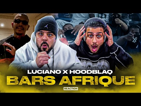 HOODBLAQ NIMMT ALLES AUSEINANDER !! 😳 LUCIANO x STEFFLON DON x HOODBLAQ - BARS AFRIQUE | Reaction