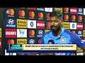 Hardik Reflects on the Loss in the 2nd T20I