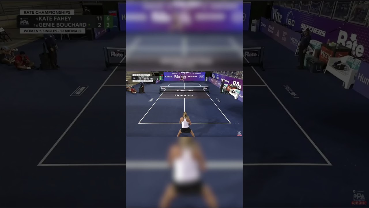 Genie Bouchard vs Kate Fahey in the Women's Singles Semi Finals 🔥
