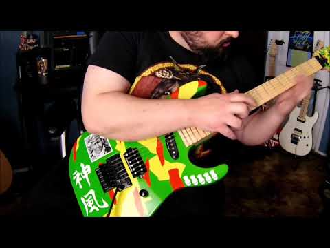 Improv Jam over a Steve Vai Style Backing Track