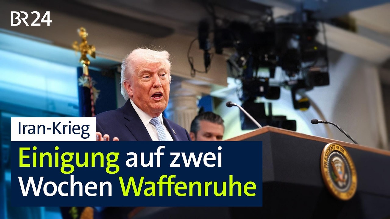 Iran-Krieg: Einigung auf zwei Wochen Waffenruhe | BR24