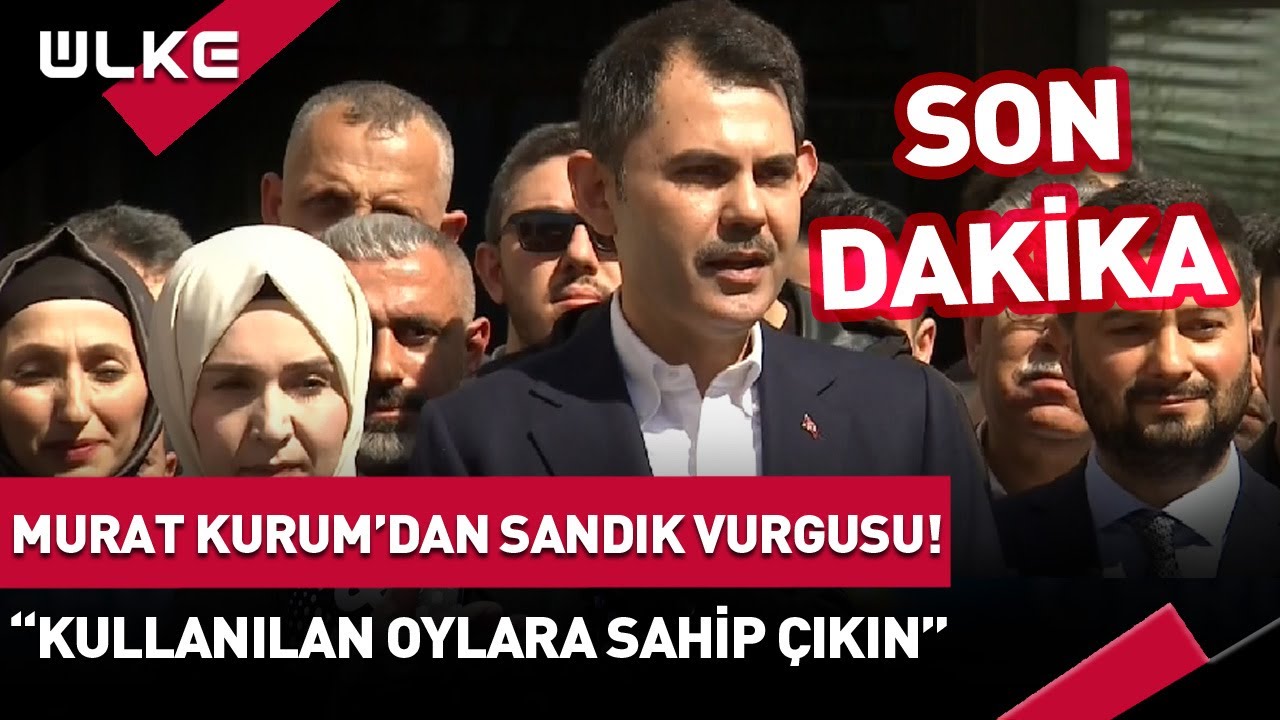 #SONDAKİKA Murat Kurum'dan Sandık Vurgusu: "Kullanılan Oylara Sahip Çıkın!" #haber #seçim2024