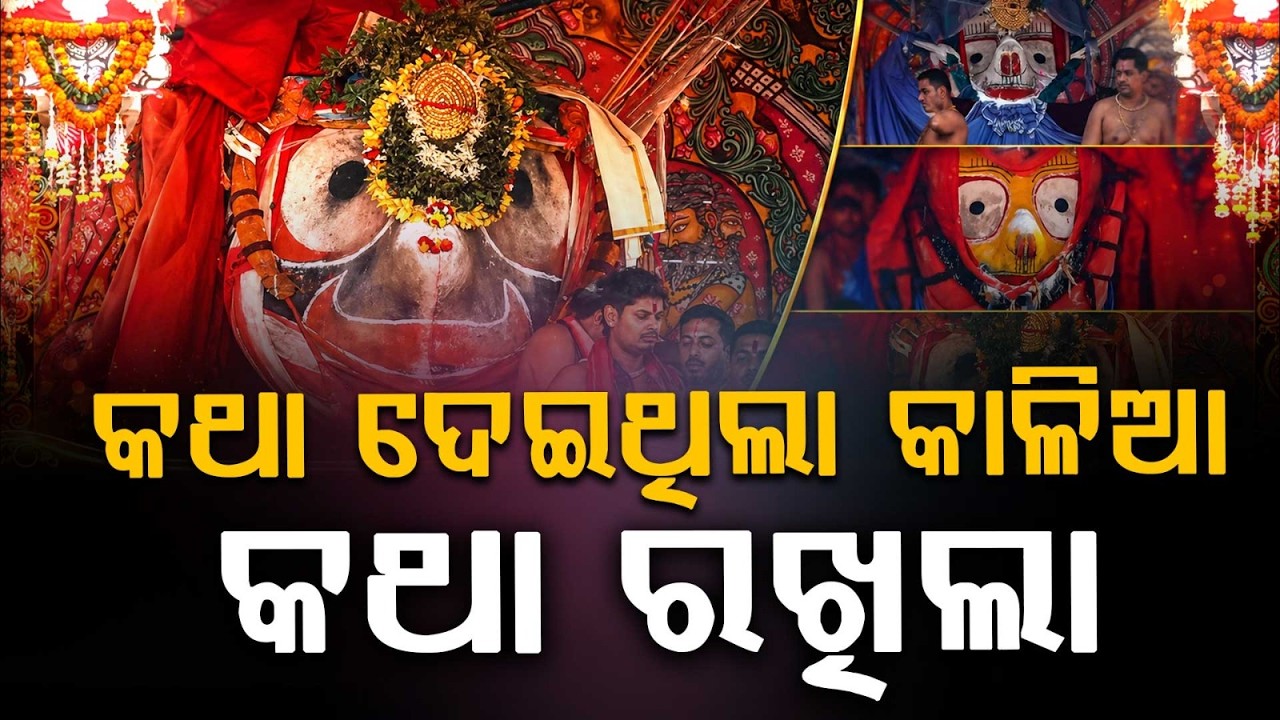 କଥା ଦେଇଥିଲା କାଳିଆ | Adapa Mandap Bije | Rath Yatra 2026 | Rath Jatra | Jay Jagannath | Argus News