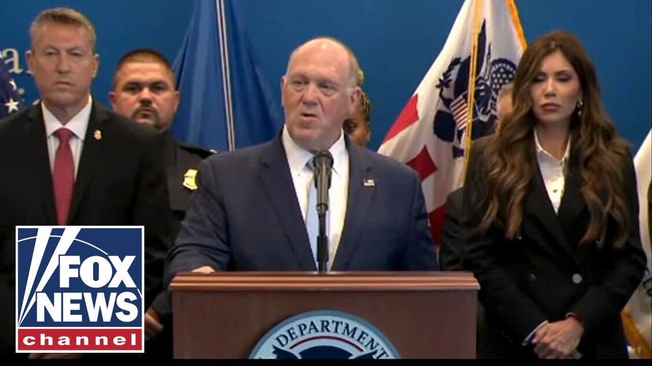 WATCH LIVE: Kristi Noem briefs as manhunt underway for NYC shooting suspect