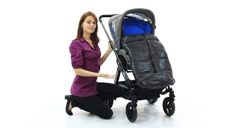Обзор коляски Накидка на ножки (мешок) в коляску FD-Design Footmuff Видеоинструкции.