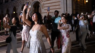 Where tradition meets history: Rice Owls’ largest class takes its first steps through the Sallyport