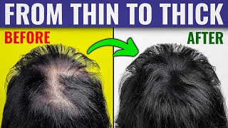 Grow THIN Hair into THICK Hair - Dr. Berg