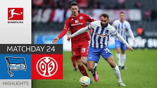 Hertha BSC — 1. FSV Mainz 05 1-1 | Highlights | Matchday 24 – Bundesliga 2022/23