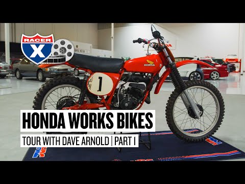 Private Honda Tour with Dave Arnold - Exotic Motocross Bikes - Part 1
