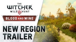 The Witcher 3: Wild Hunt - Blood and Wine "New Region" Trailer