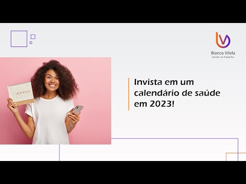 Invista em um calendário de saúde em 2023!