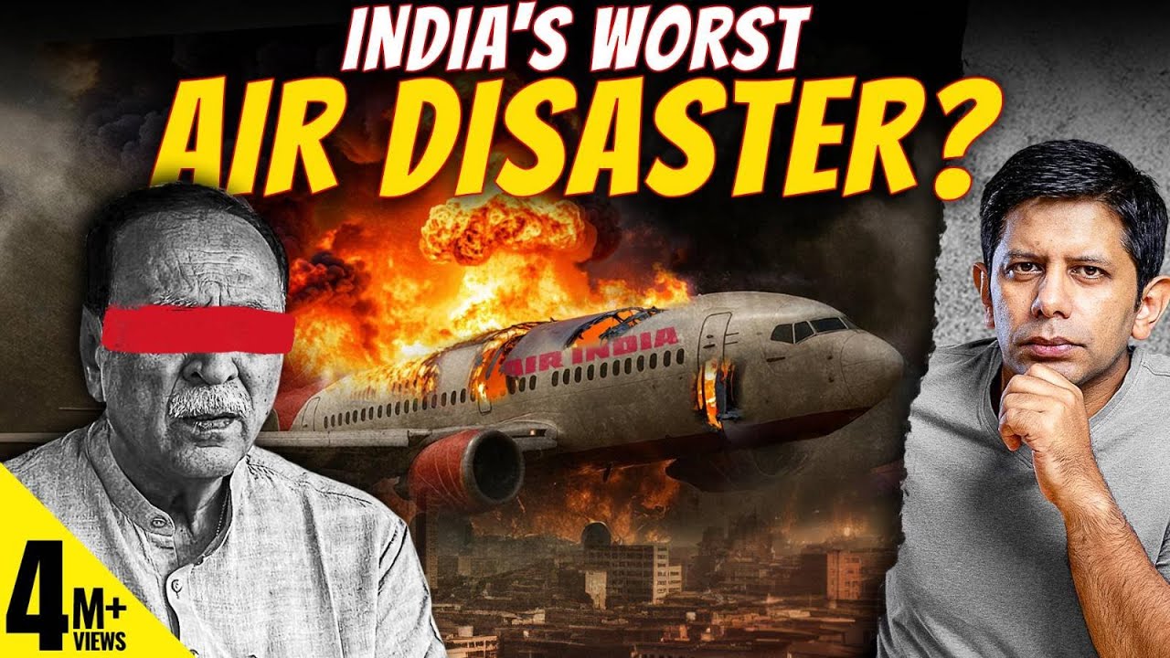 Crash Of Flight AI-171 | Worst Air Disaster In India? | Akash Banerjee