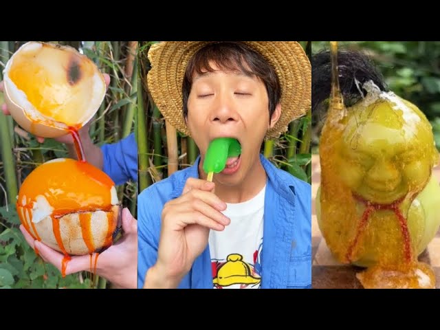 Did eat this thing and live forever?| Chinese Mountain Forest Life And Food #MoTiktok #Fyp