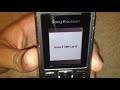 Sony Ericsson T280i Insert SIM card, Insert correct SIM card and Startup