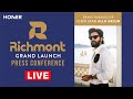 Live : Allu Arjun Press Conference | Richmont Grand Launch | Brand Ambassador Icon Star Allu Arjun