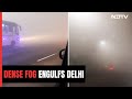 Dense Fog Across Delhi Hits Visibility, Advisory Issued For Fliers