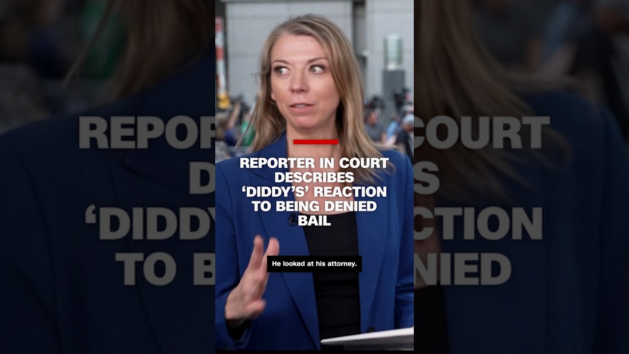 Reporter in court describes 'Diddy's' reaction to being denied bail