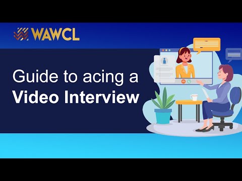 Guide to acing a Video Interview