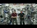 LIVE: NASA astronauts at the space station speak with The Associated Press  - 19:37 min - News - Video
