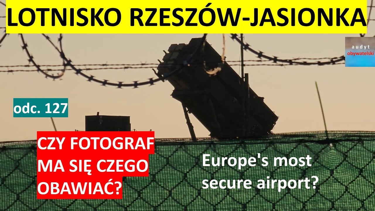 Rzeszów-Jasionka okiem fotografa. Co grozi za nagrywanie przy najbardziej strzeżonym lotnisku? #127
