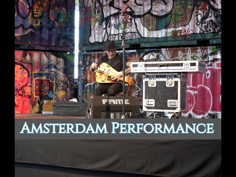 Sheonator Pseak - Sheonator Pseak Hurdy Gurdy Live performance in Amsterdam, NDSM Loods