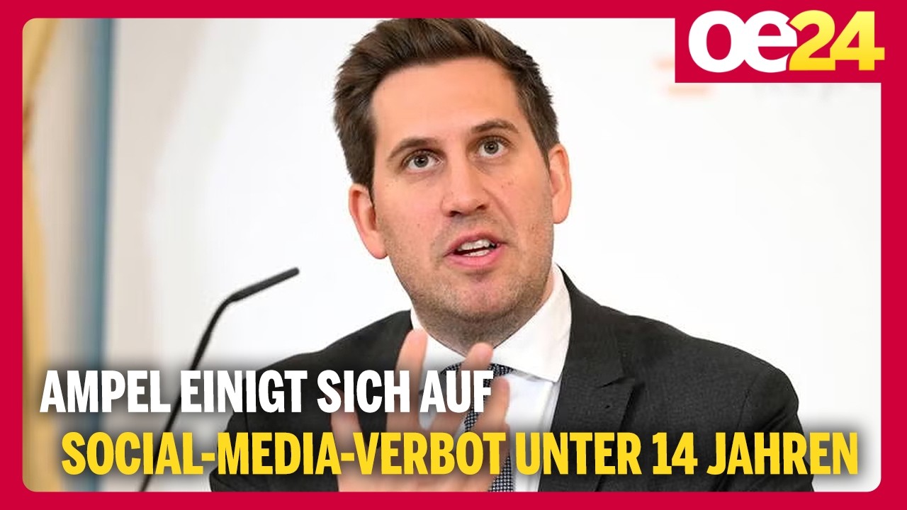 Ampel einigt sich auf Social-Media-Verbot unter 14 Jahren