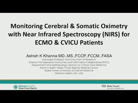 Monitoring Cerebral & Somatic Oximetry with Near Infrared Spectroscopy for CVICU & ECMO Patients