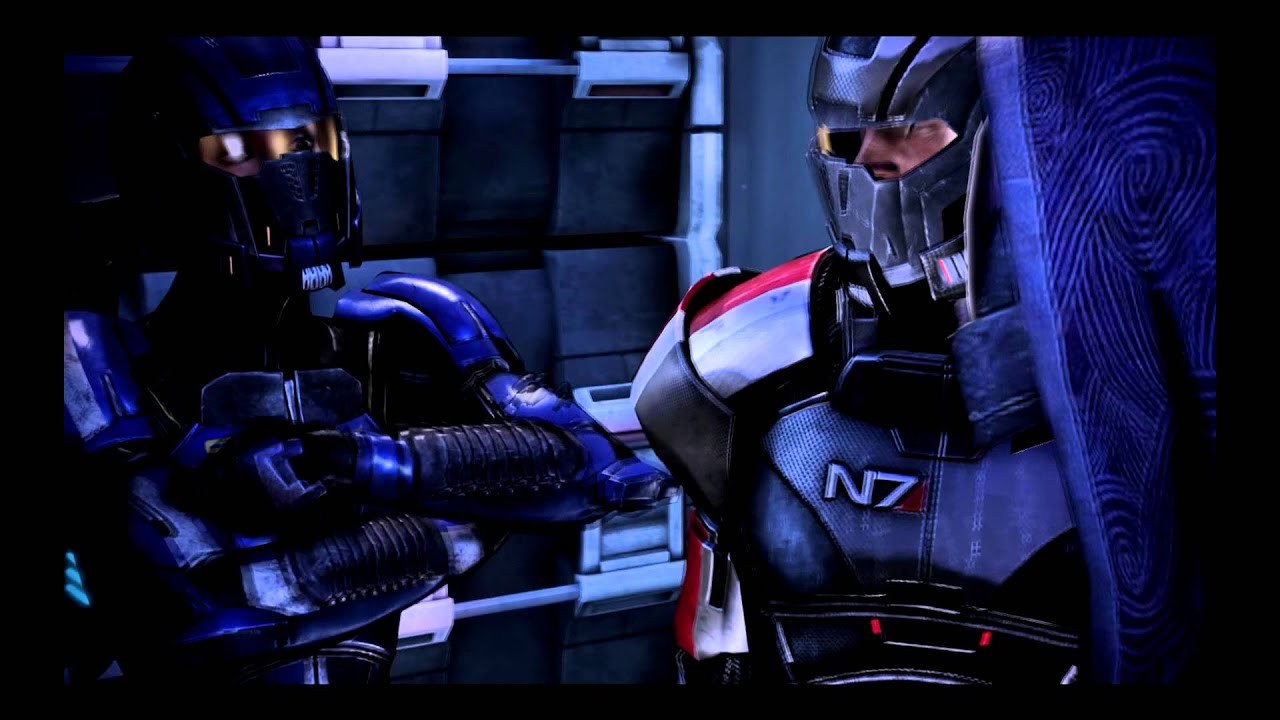 Mass Effect 3 Tali Vs Ashley Catfight Youtube