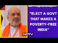 Amit Shah News | Elect A Government That Makes A Poverty-Free India: Amit Shah After Casting Vote