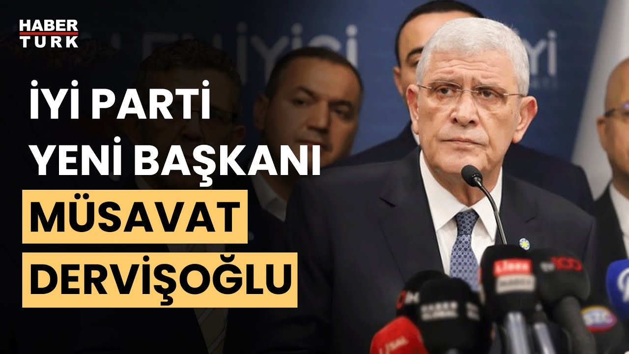 Son Dakika! İYİ Parti'de yeni Genel Başkan Müsavat Dervişoğlu oldu!