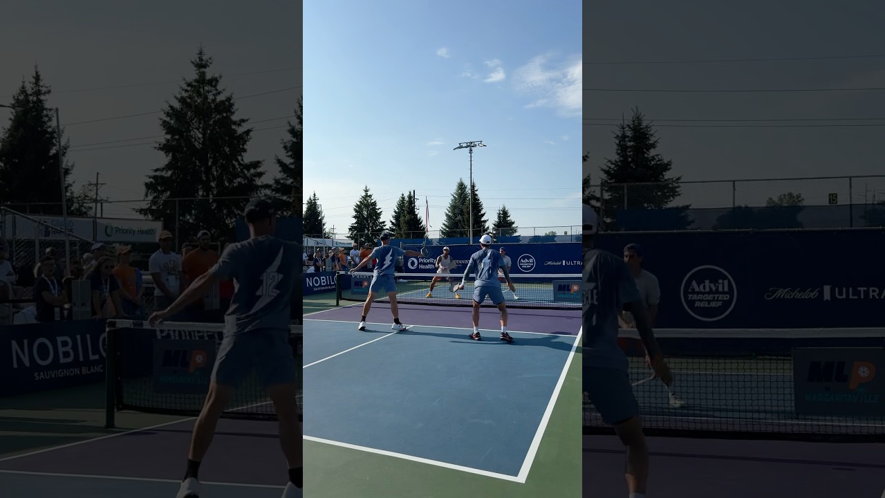 Hey Siri, show me the best counter in pickleball….#shorts #pickleball #mlp