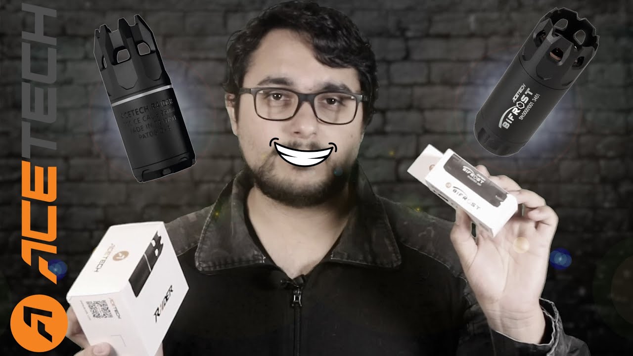 AIRSOFT - TRACER BIFROST & RAIDER ACETECH - REVIEW/TEST