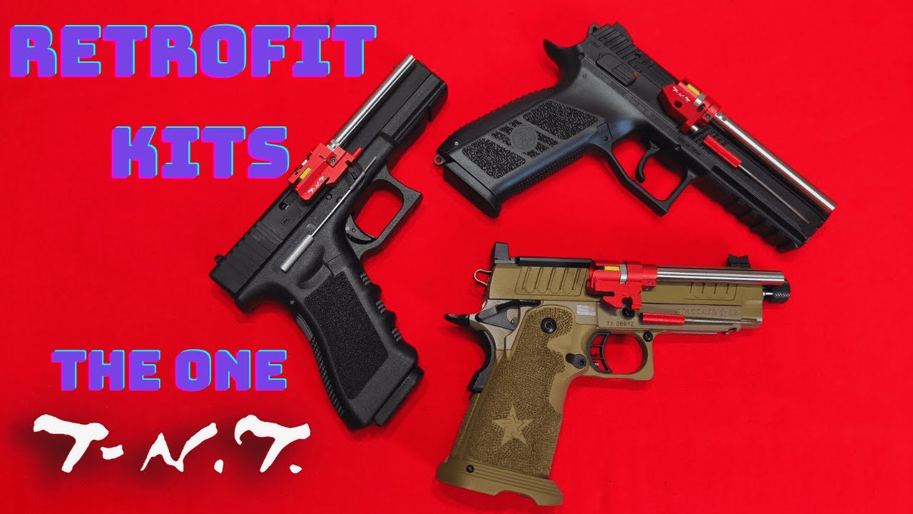 Airsoft - Kits retrofit TNT "The One" ➡️G17 GHK/Hi-capa/P09 [Eng dub]