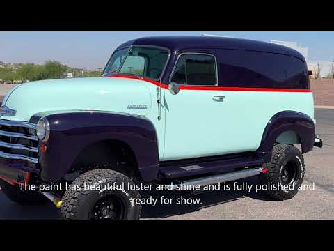video 1951 Chevrolet Panel Truck