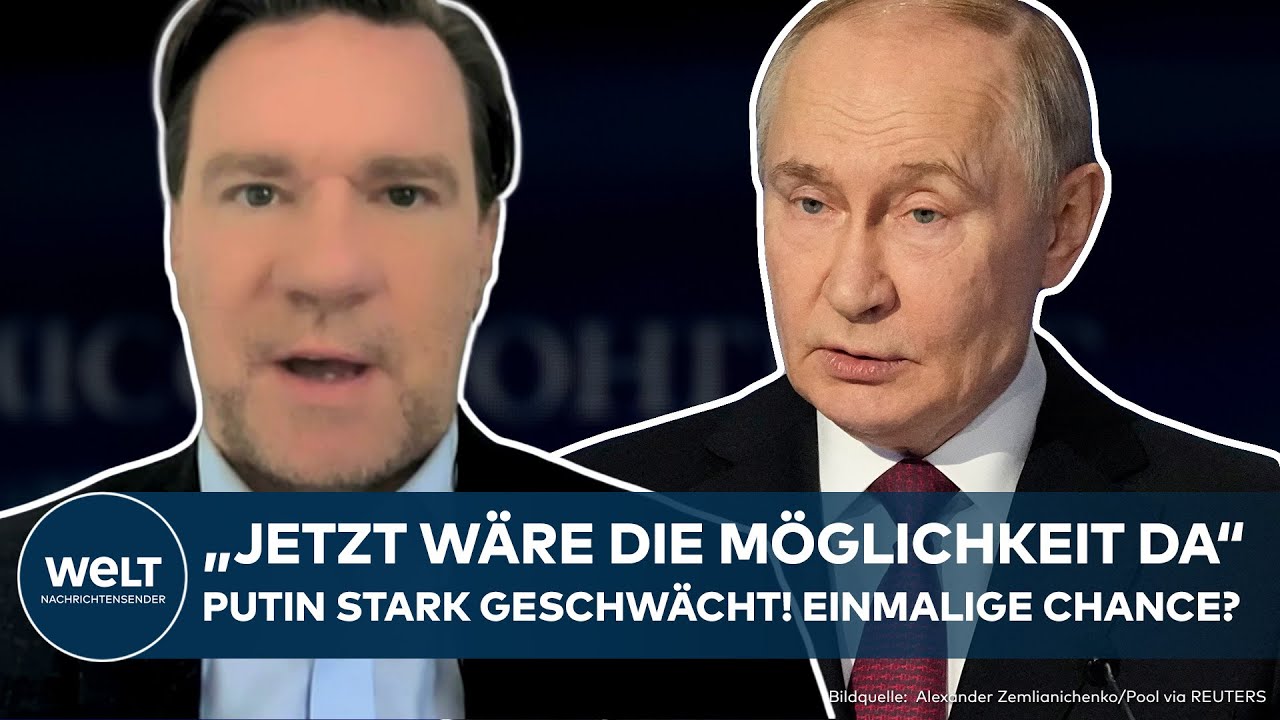 UKRAINE-KRIEG: "Jetzt wäre die Möglichkeit da!" Putin geschwächt! Einmalige Chance für Frieden?