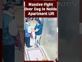 Massive Fight Over Dog In Noida Apartment Lift
