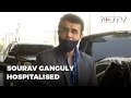 BCCI president Sourav Ganguly suffers heart attack, admitted to Kolkata hospital