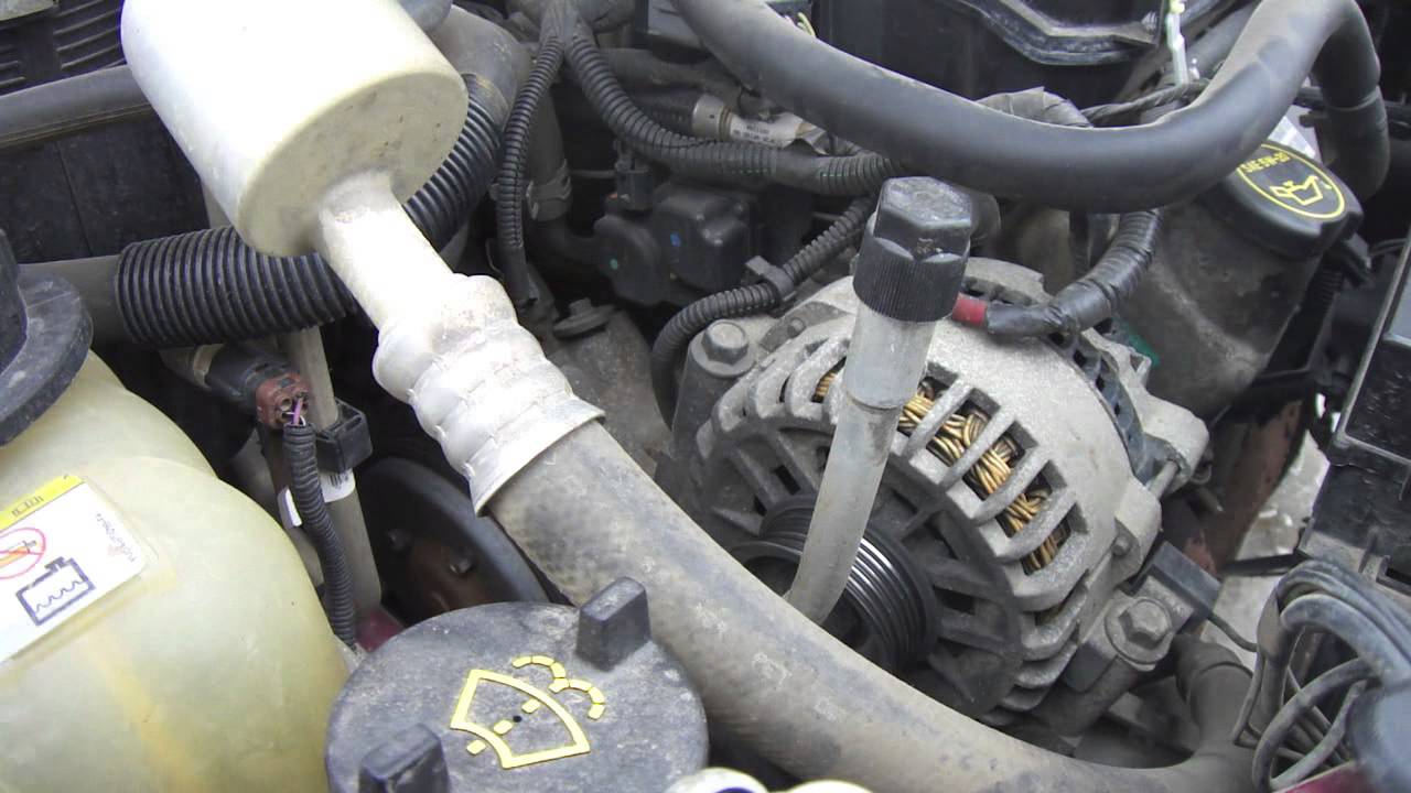 Replace serpentine belt on 2000 ford windstar #9