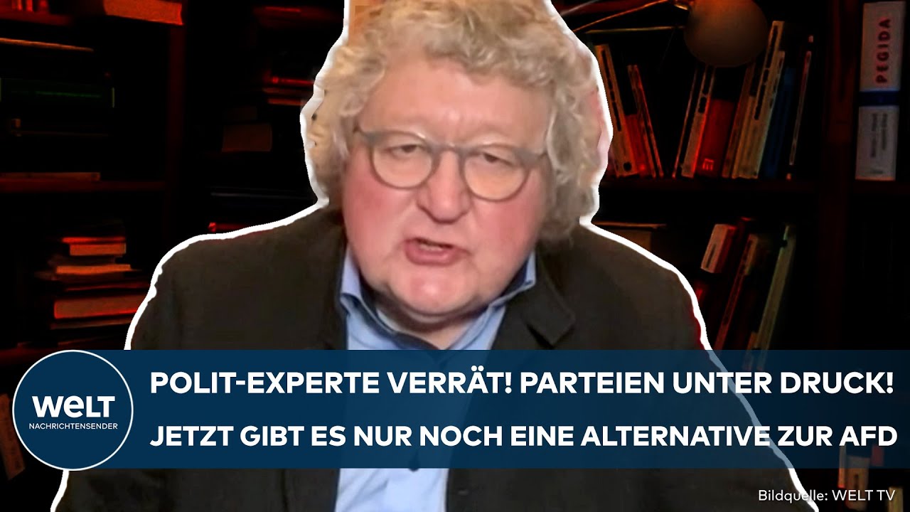 SACHSEN-ANHALT: Patzelt verrät! Parteien in der Klemme! Jetzt geht es nur noch um AFD oder nicht!