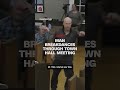 Man breakdances, backspins, talks about taxes at town hall then moonwalks away  - 00:53 min - News - Video