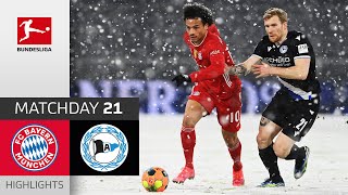 FC Bayern München — Arminia Bielefeld | 3-3 | Highlights | Matchday 21 – Bundesliga 2020/21
