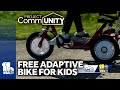 Kids with special needs can get free adaptive bikes