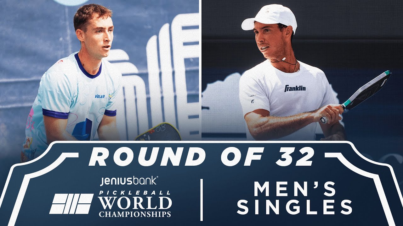 Dylan Frazier v JW Johnson at the Jenius Bank Pickleball World Championships