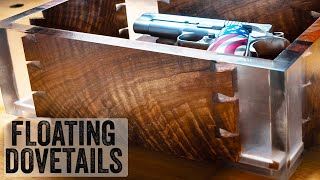 CRAZY Epoxy Floating Dovetail Gun Display Box Build