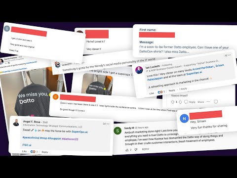 SuperOps.ai says "We miss you, Datto" on behalf of the MSP industry at DattoCon22 KaseyaCon22 - Vimarsana News
