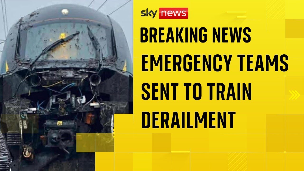 Emergency teams sent to train derailment in Cumbria as rail services affected