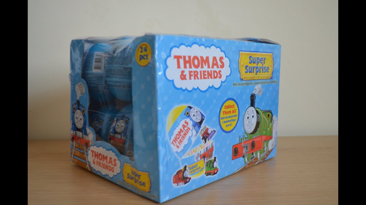Rare Thomas The Tank Engine And Friends Super Surprise Eggs Amazing