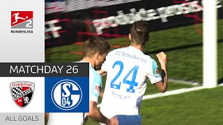 Schalke with strong second half | FC Ingolstadt 04 — FC Schalke 04 0-3 | Highlights | MD 26 — 21/22